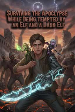 Surviving the Apocalypse While Being Tempted by an Elf and a Dark Elf novel cover