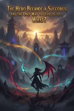 The Hero Became a Succubus, and the Only Way to Level is to… What?! novel cover