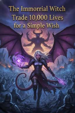 The Immortal Witch will Trade 10,000 Lives for a Simple Wish novel cover