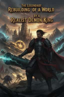 The Legendary Rebuilding of a World by a Realist Demon King novel cover