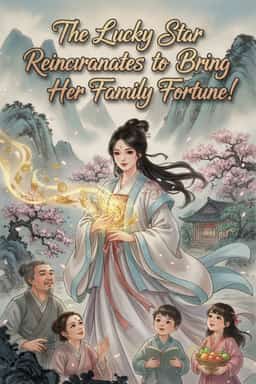 The Lucky Star Reincarnates to Bring Her Family Fortune! novel cover