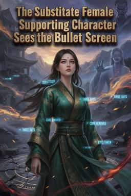 The Substitute Female Supporting Character Sees the Bullet Screen novel cover
