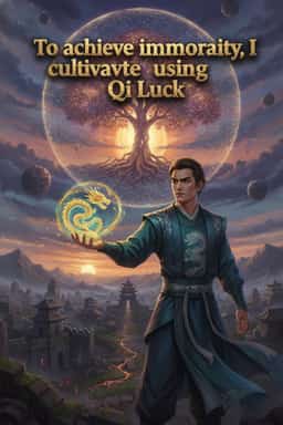 To achieve immortality, I cultivate using Qi Luck