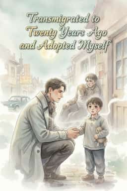 Transmigrated to Twenty Years Ago and Adopted Myself novel cover
