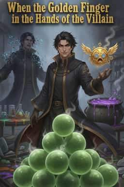 When the Golden Finger Lands in the Hands of the Villain novel cover
